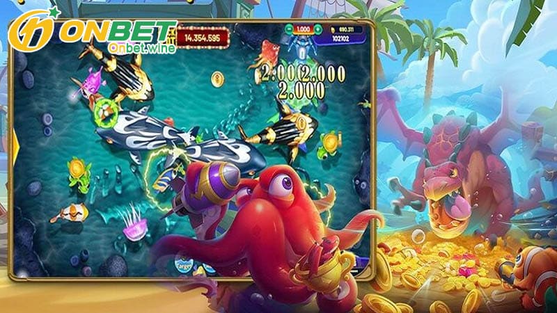 Một số tính năng hấp dẫn của game bắn cá tại nhà cái Onbet